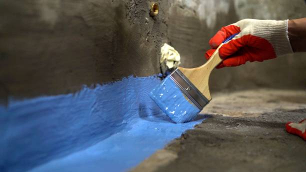 Commercial Wet Basement Repair project at a Heltonville, IN business property by SJ Waterproofing Pros